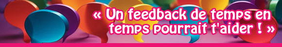 donner feedback
